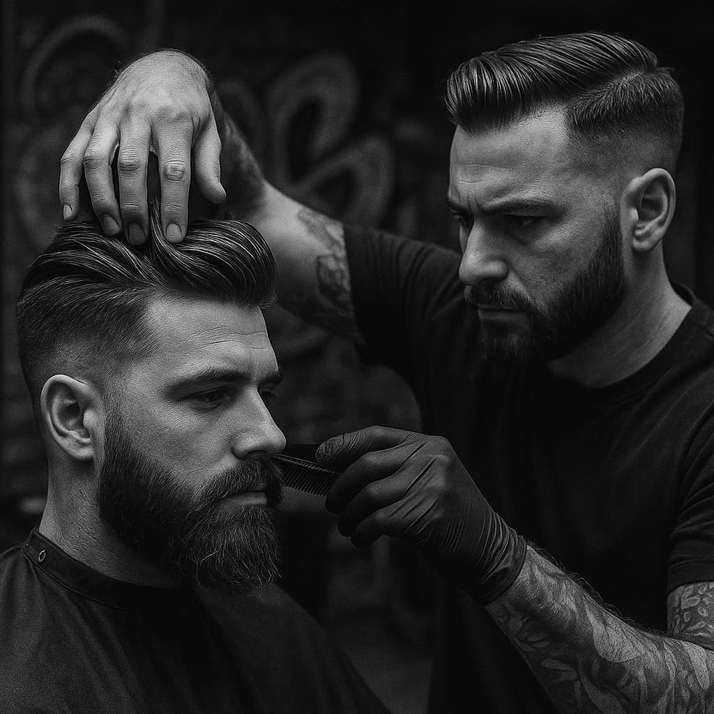 Dry Haircut & Beard Trim